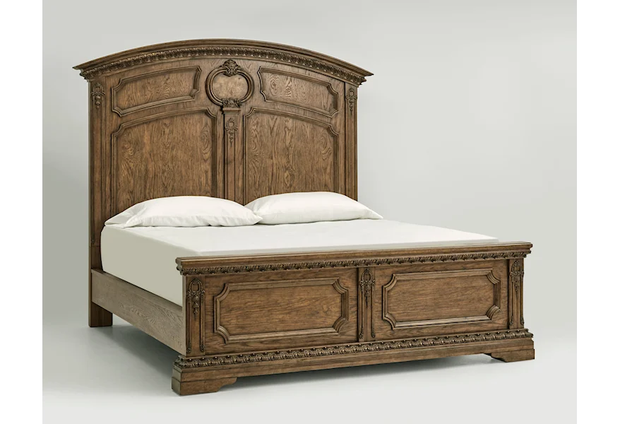 Burnett King Mansion Bed by Thirty-One Twenty-One Home at Royal Furniture