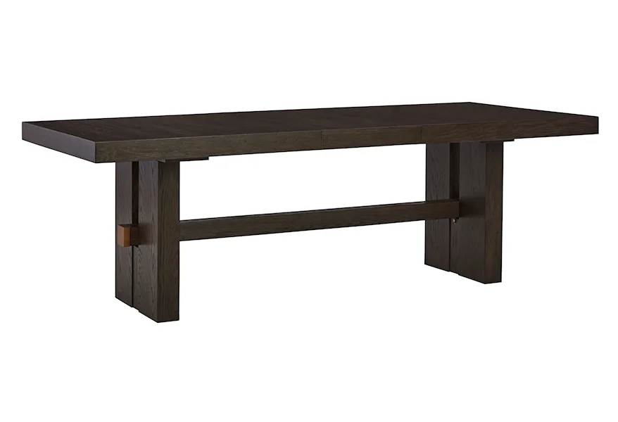 Burkhaus Dining Extension Table by Signature Design by Ashley at VanDrie Home Furnishings