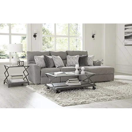 Power Reclining Sofa Chaise