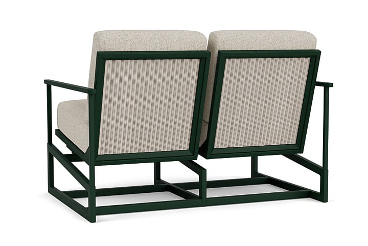 Lloyd Flanders Summit Spring Rocker Loveseat