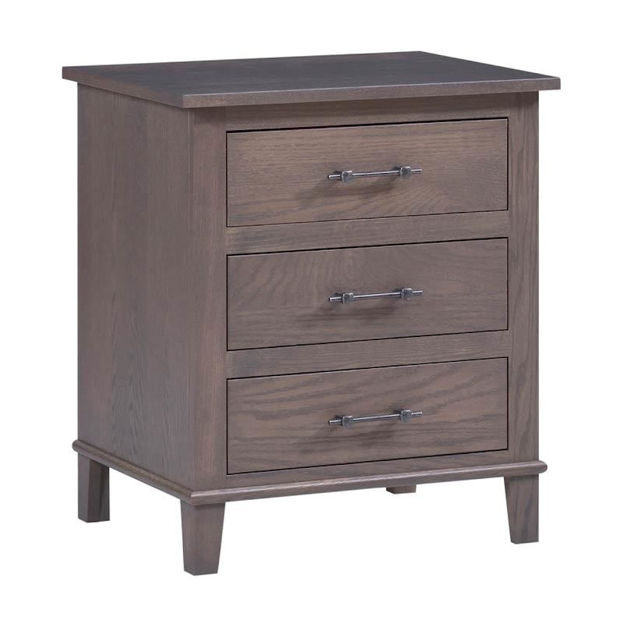 Millcraft Hamilton 3-Drawer Nightstand