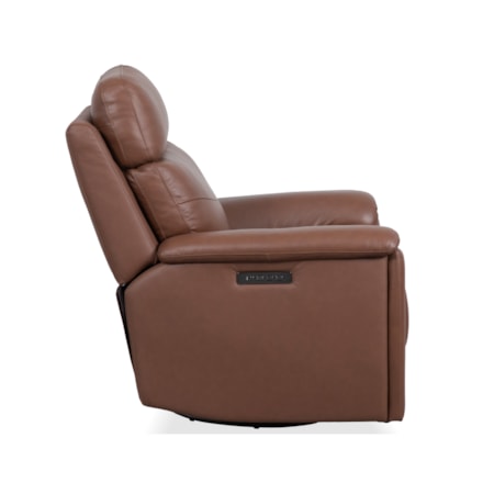 Refined Power Swivel Gliding Recliner