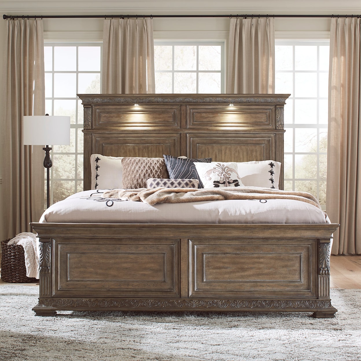 Liberty Furniture Carlisle Court Queen Panel Bed