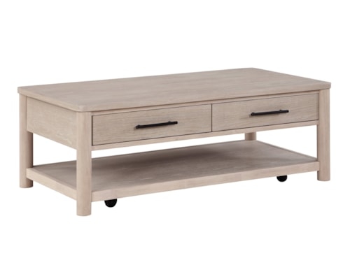 Gabby Coastal 2-Drawer Coffee Table