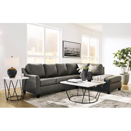 2-Piece Sectional with Chaise