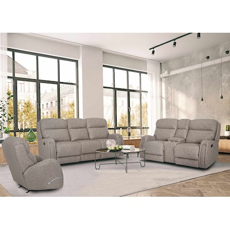 3-Piece Manual Living Room Set