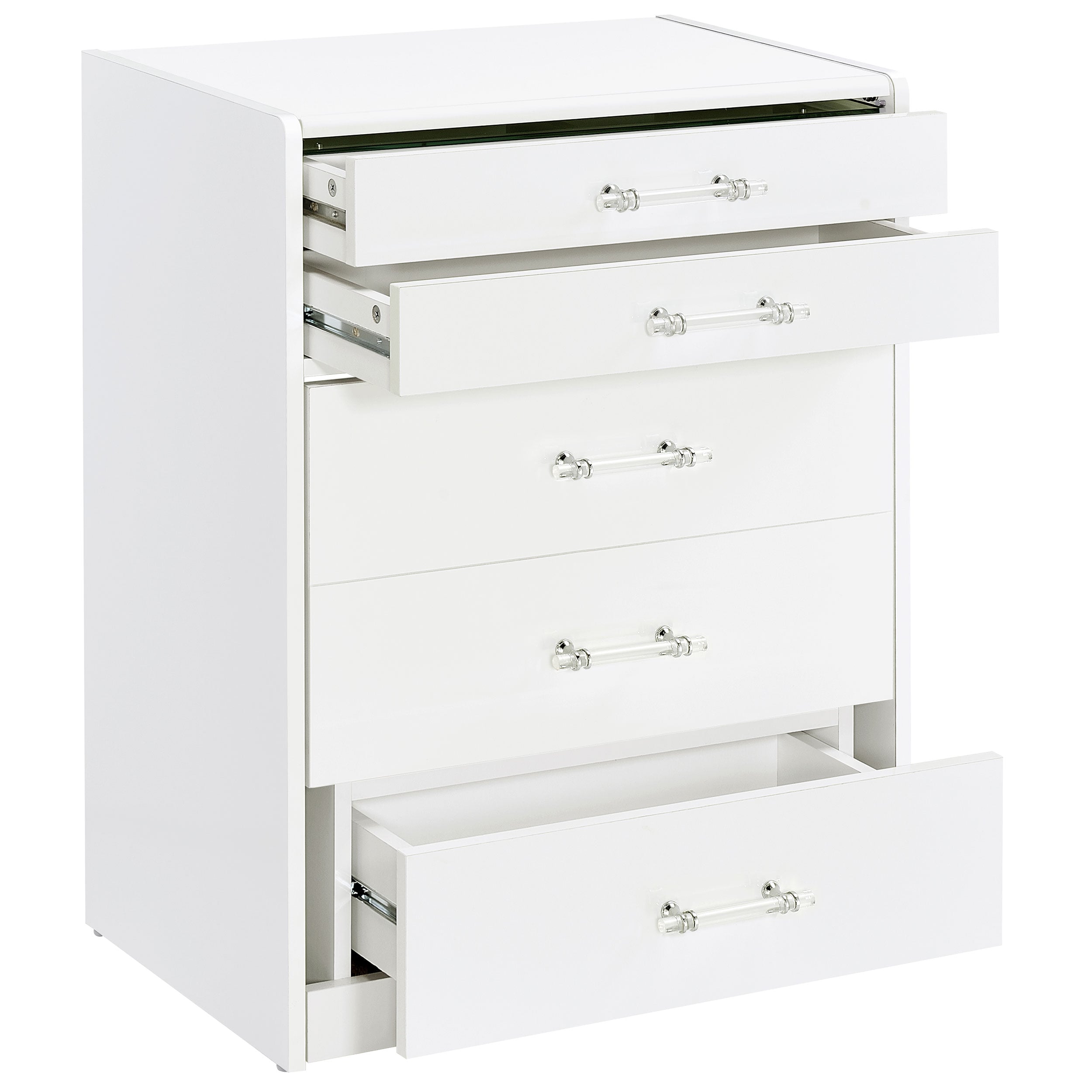 Danbury 3-drawer Makeup Vanity &amp; Stool Set