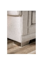 Furniture of America Emely Transitional Loveseat with Block Arms