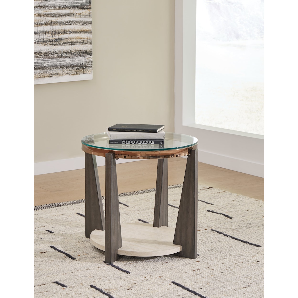 Ashley Furniture Signature Design Frazwa Coffee Table and 2 End Tables