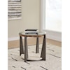 Signature Design by Ashley Frazwa Round End Table