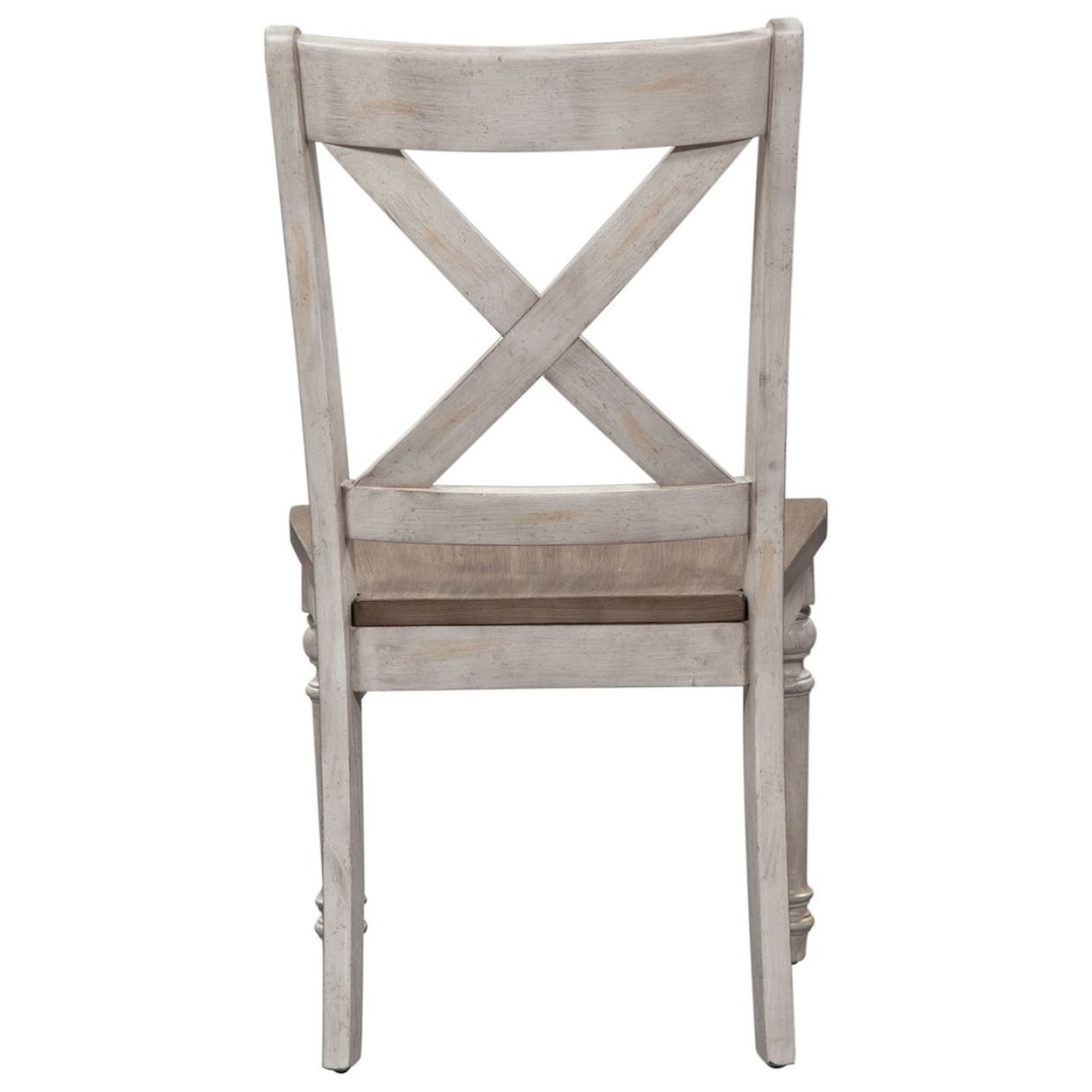 Liberty Furniture Cottage Lane X Back Wood Seat Side Chair (RTA)