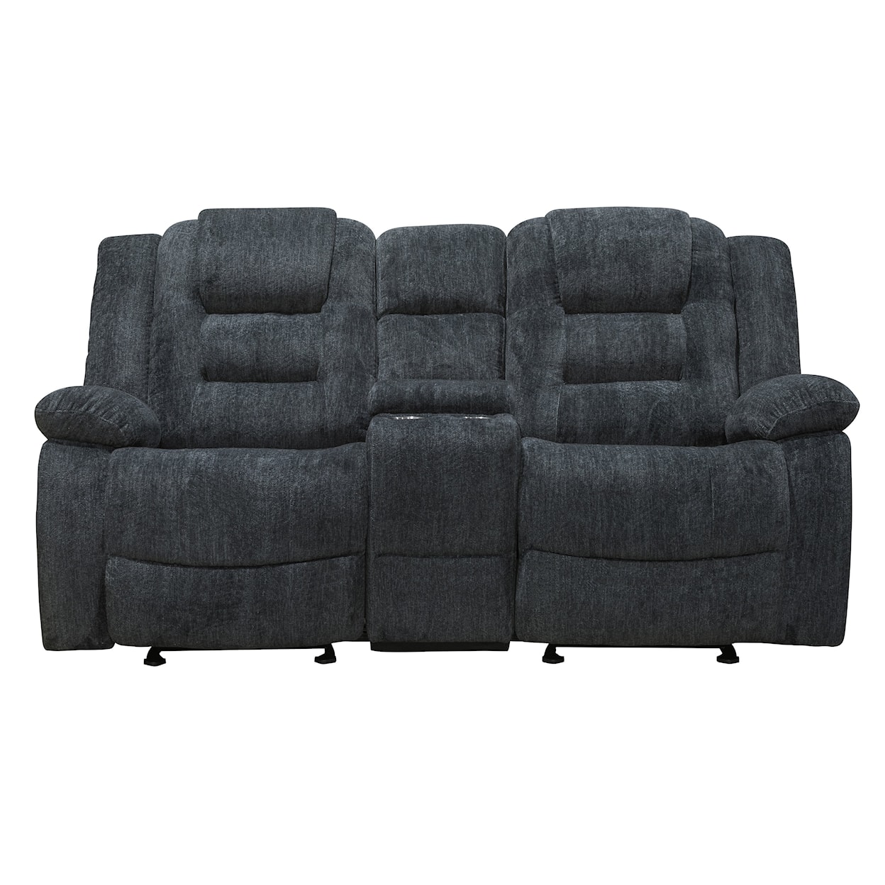 Parker Living Bolton Loveseat Manual Glider with console