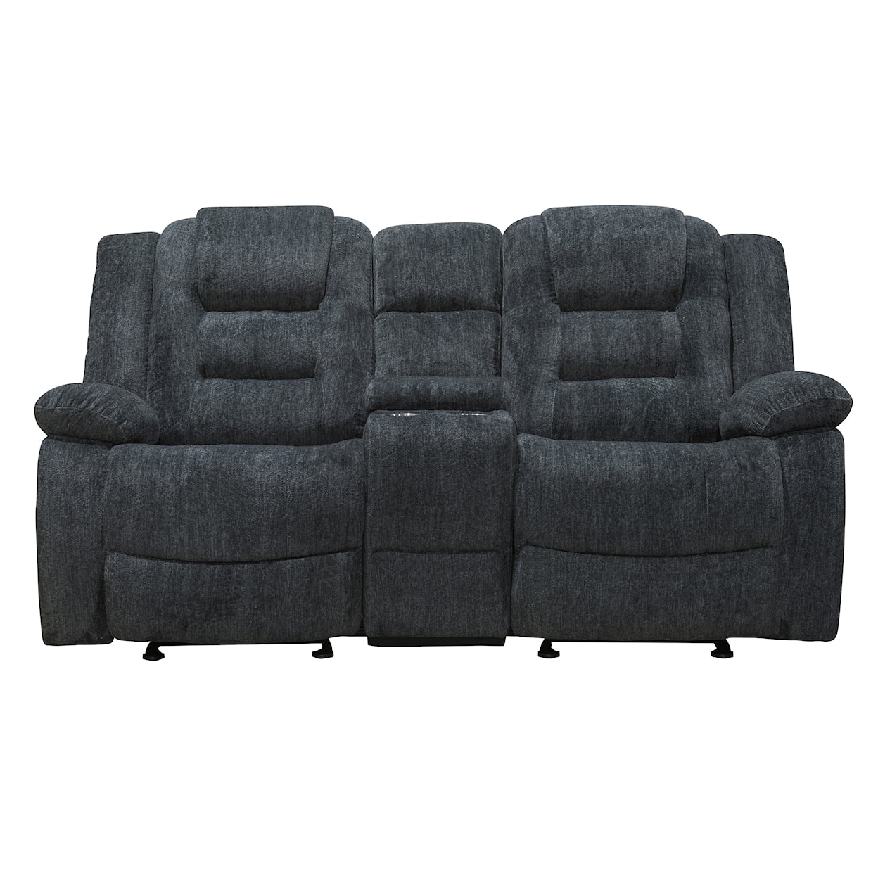 PH Bolton Loveseat Manual Glider with console