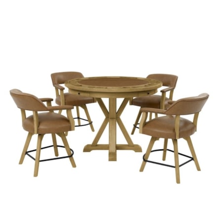 6-Piece Game Dining Set