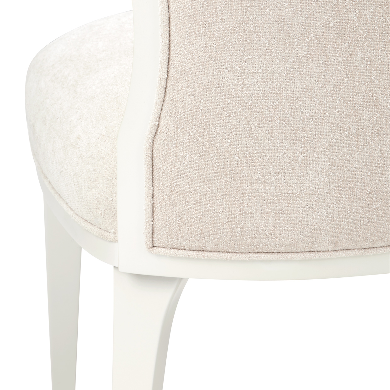Michael Amini La Marisia Upholstered Wing-Back Vanity Chair