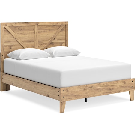 Queen Panel Platform Bed