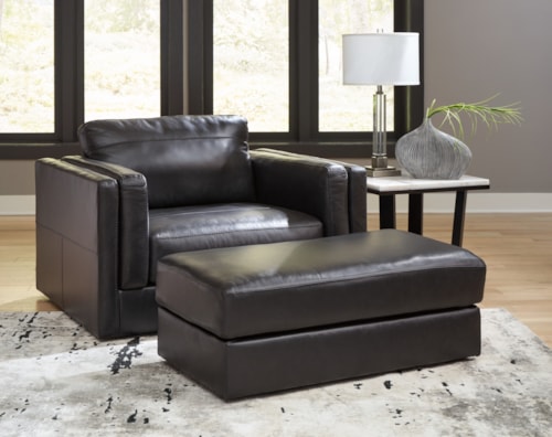 Oversized Chair And Ottoman