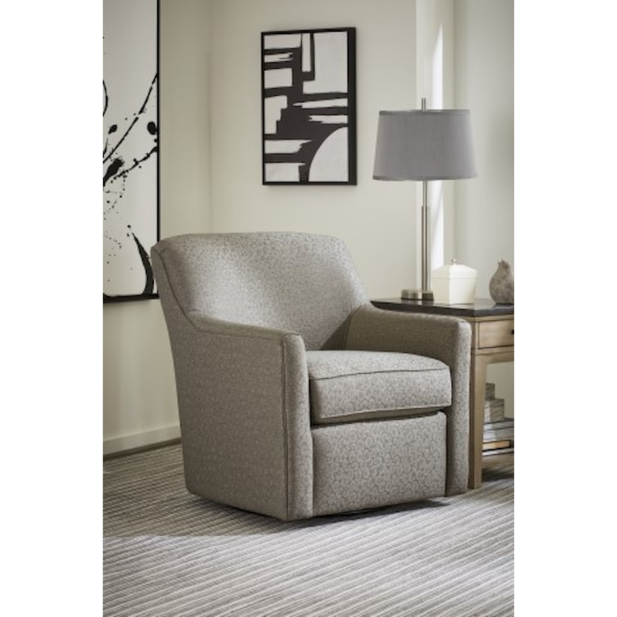 England 1750 Series Swivel Chair