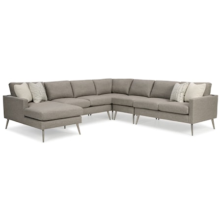 6-Seat Sectional Sofa w/ LAF Chaise