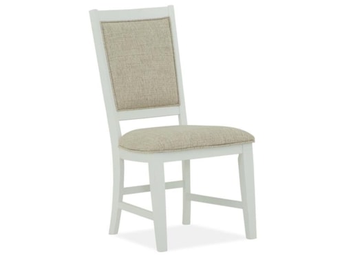 Traditional Side Chair with Upholstered Seat & Back