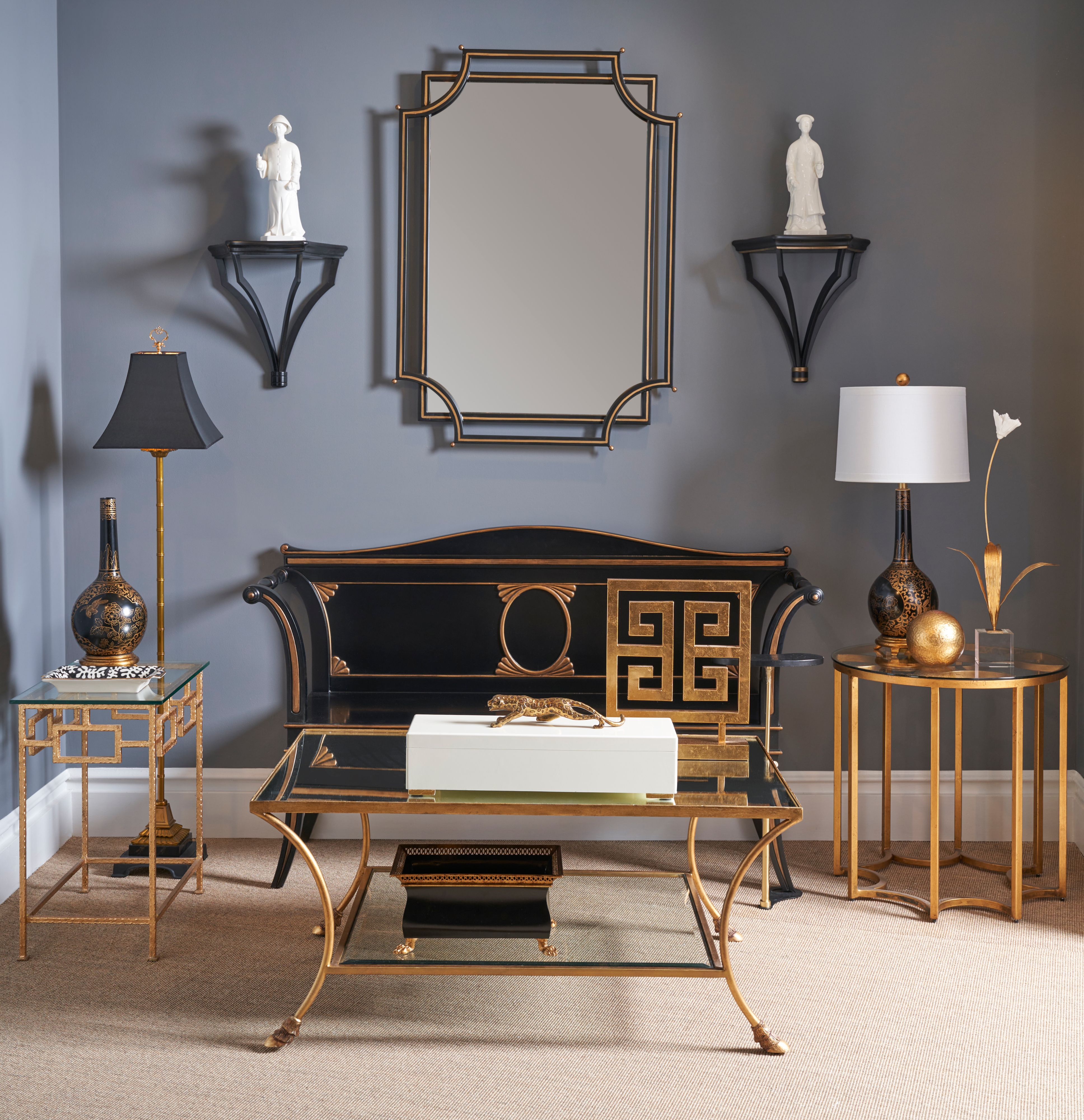 Chelsea House Chelsea House Misc Lisette Side Table - Gold