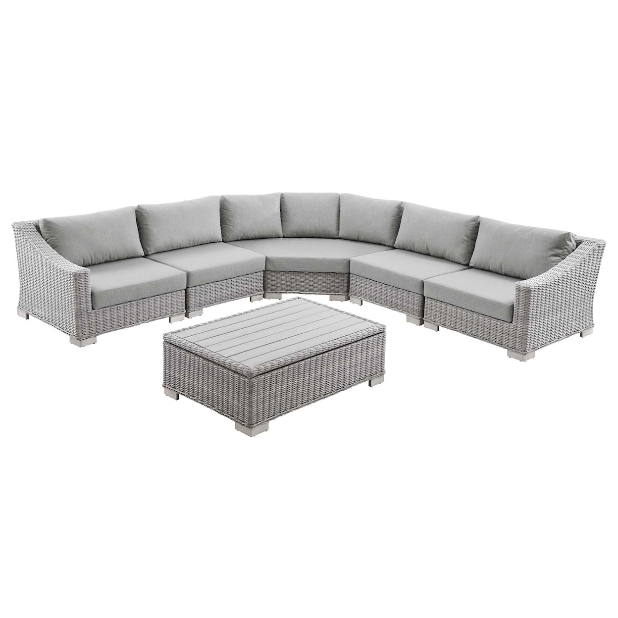 Modway Conway Outdoor 6-Piece Furniture Set