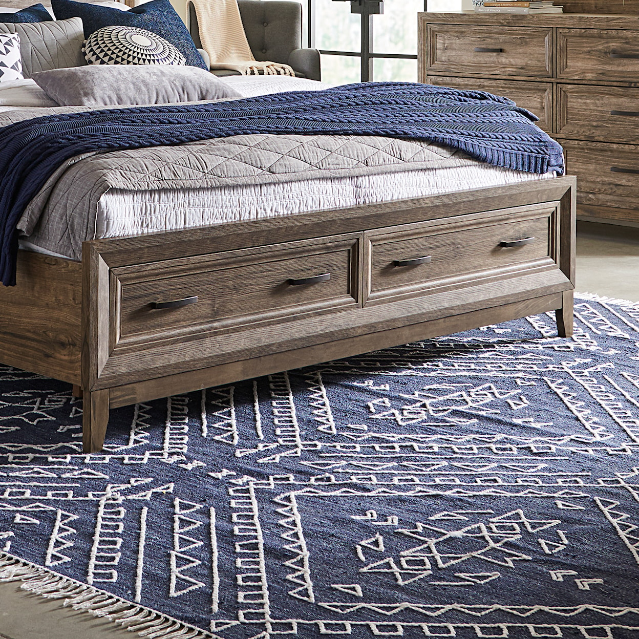 Liberty Furniture Ridgecrest King Storage Bedroom Group