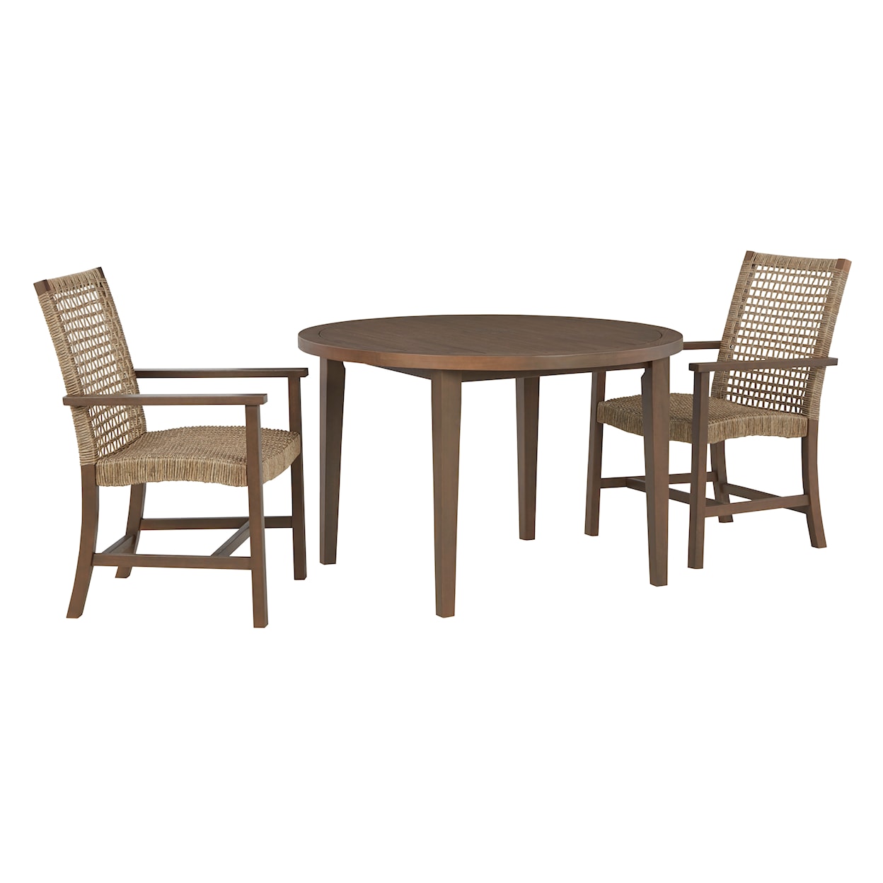 Signature Design Germalia Outdoor Dining Table and 2 Chairs