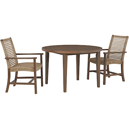 Outdoor Dining Table and 2 Chairs