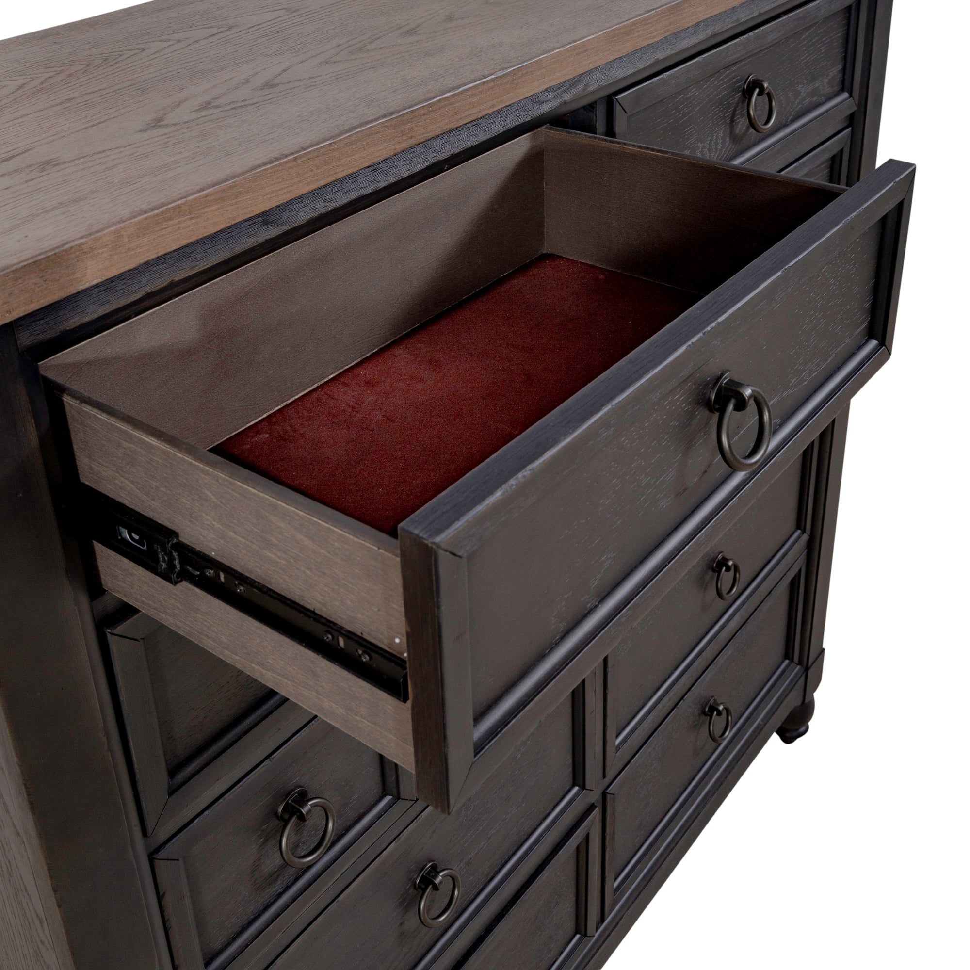 Liberty Furniture Americana Farmhouse 12-Drawer Chesser