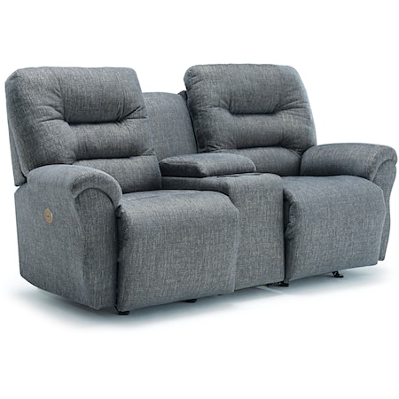 Power Space Saver Console Loveseat Chaise