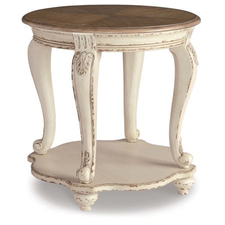 Round End Table