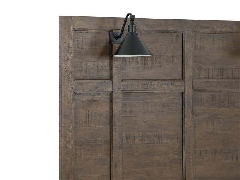 Sharon Bay Creek California King Lamp Panel Bed