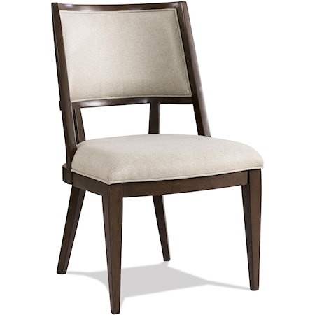 Transitional Upholstered Hostess Chair