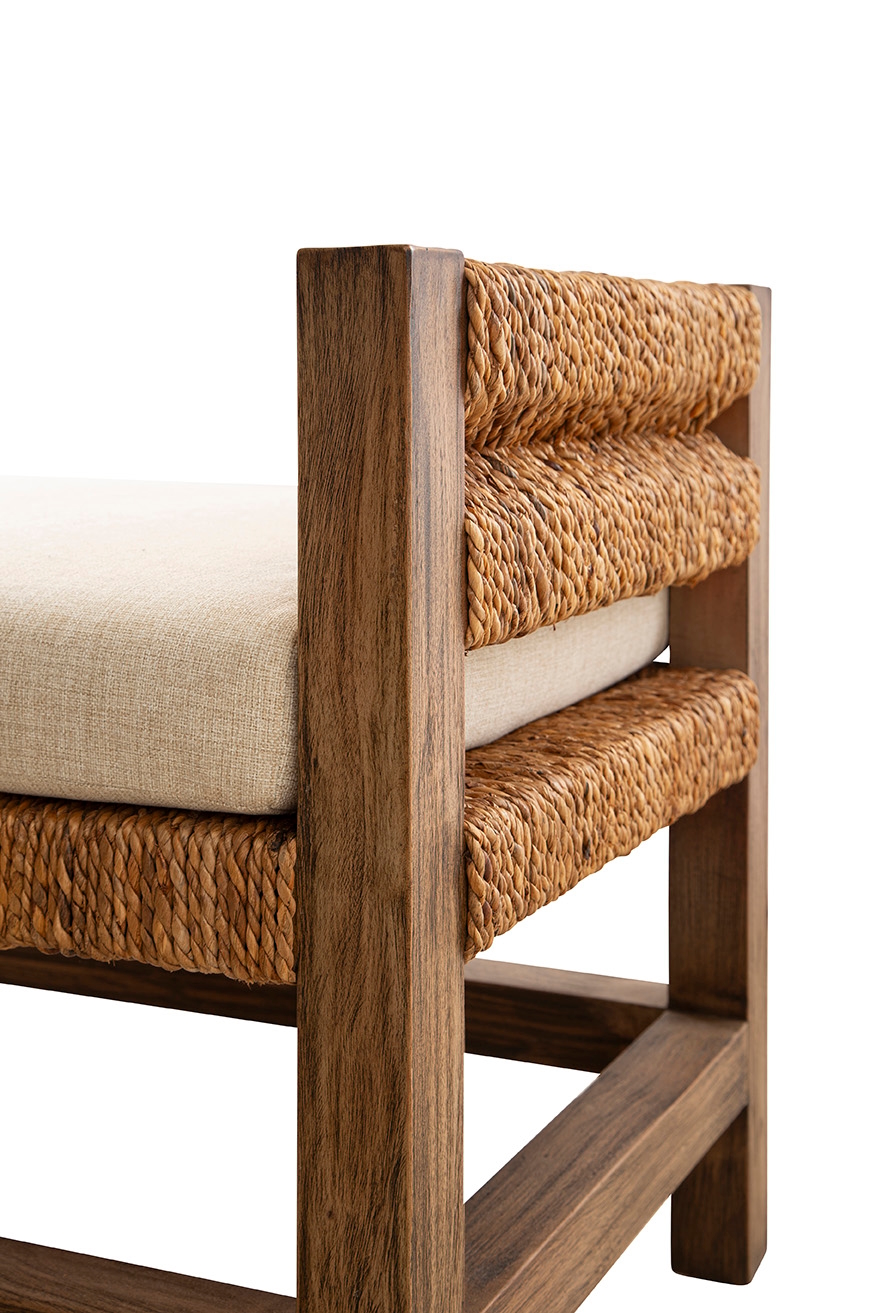 Furniture Classics Furniture Classics Rectangular Bench with Cushion