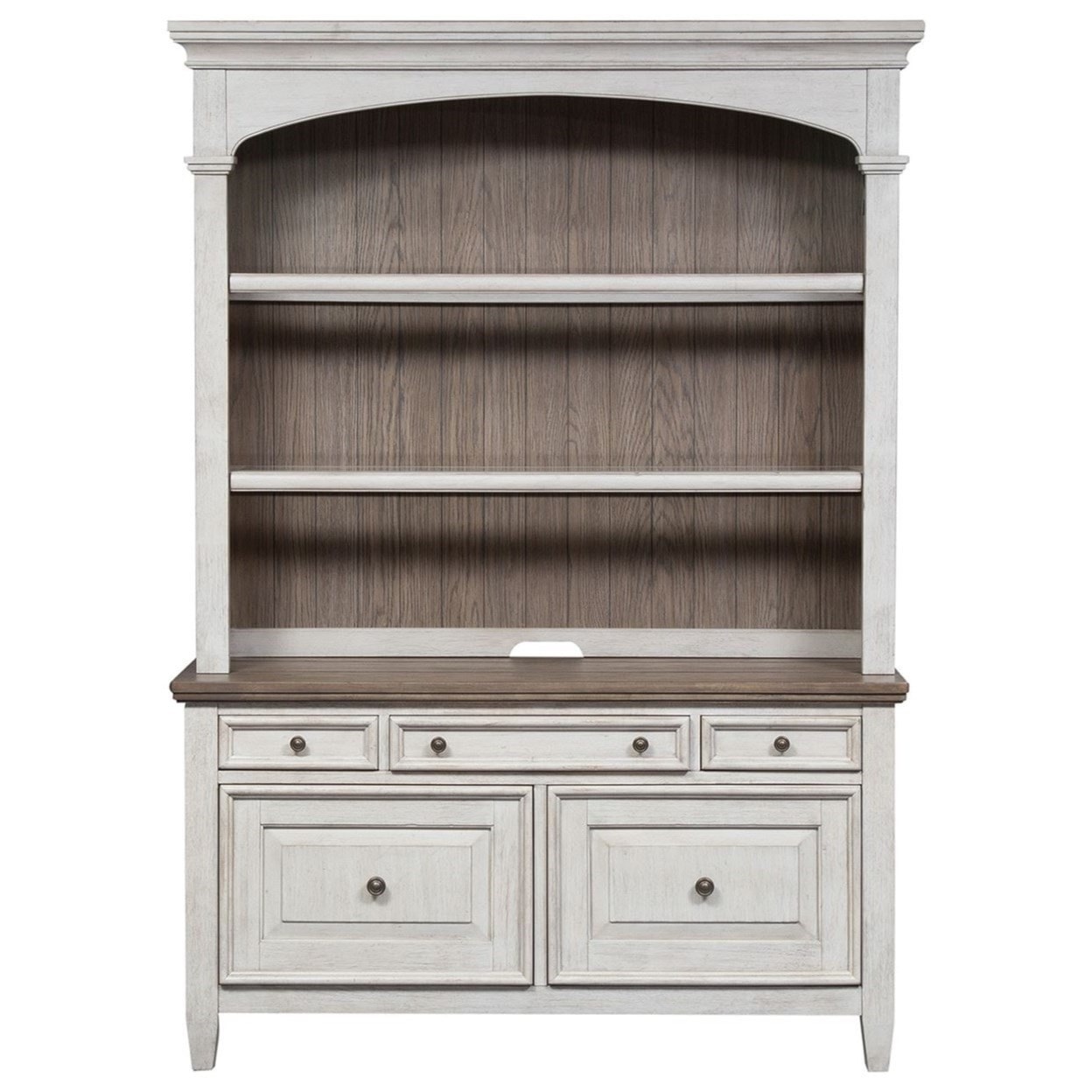 Liberty Furniture Heartland Credenza and Hutch