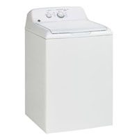 White 4.4 Cu. Ft. Top Load Washer