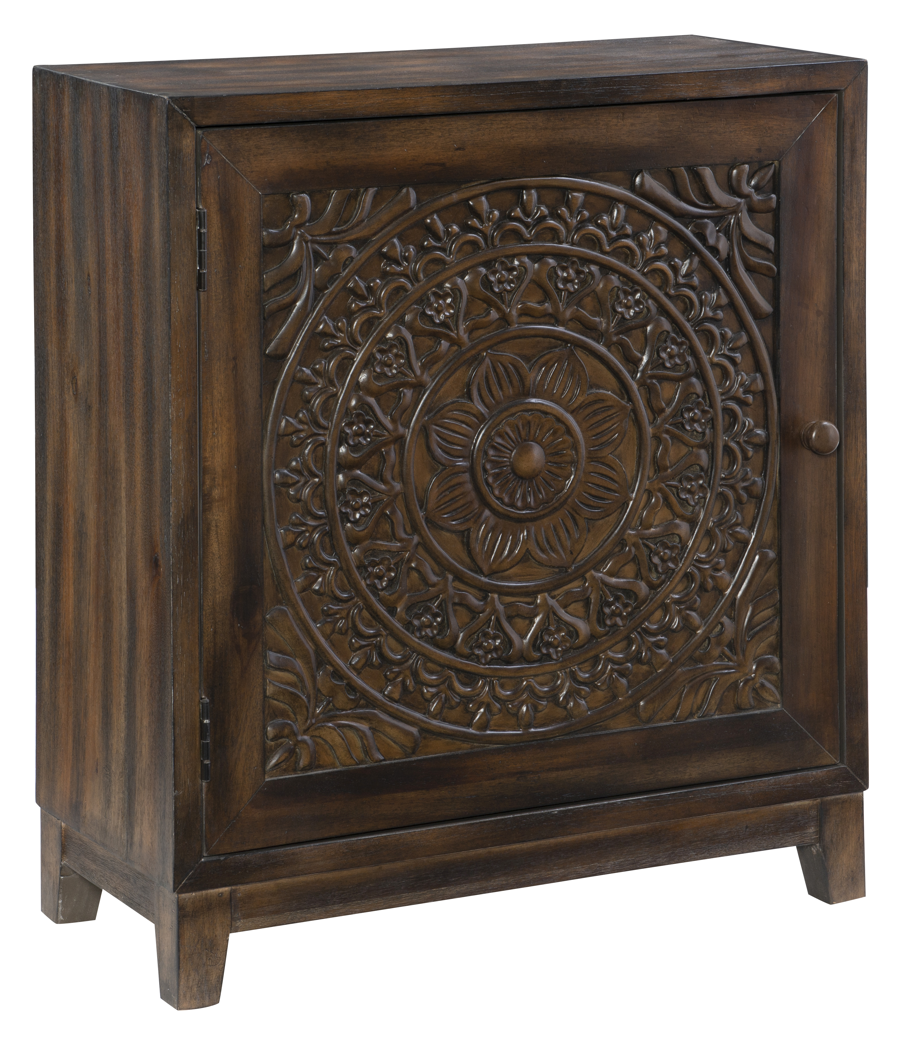 Accent Cabinet Dark Brown