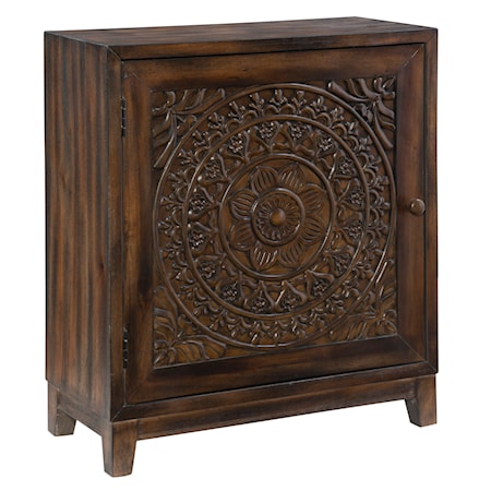 Accent Cabinet Dark Brown