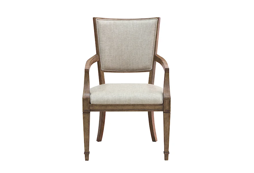 Anthology Upholstered Arm Chair by Pulaski Furniture at Z & R Furniture