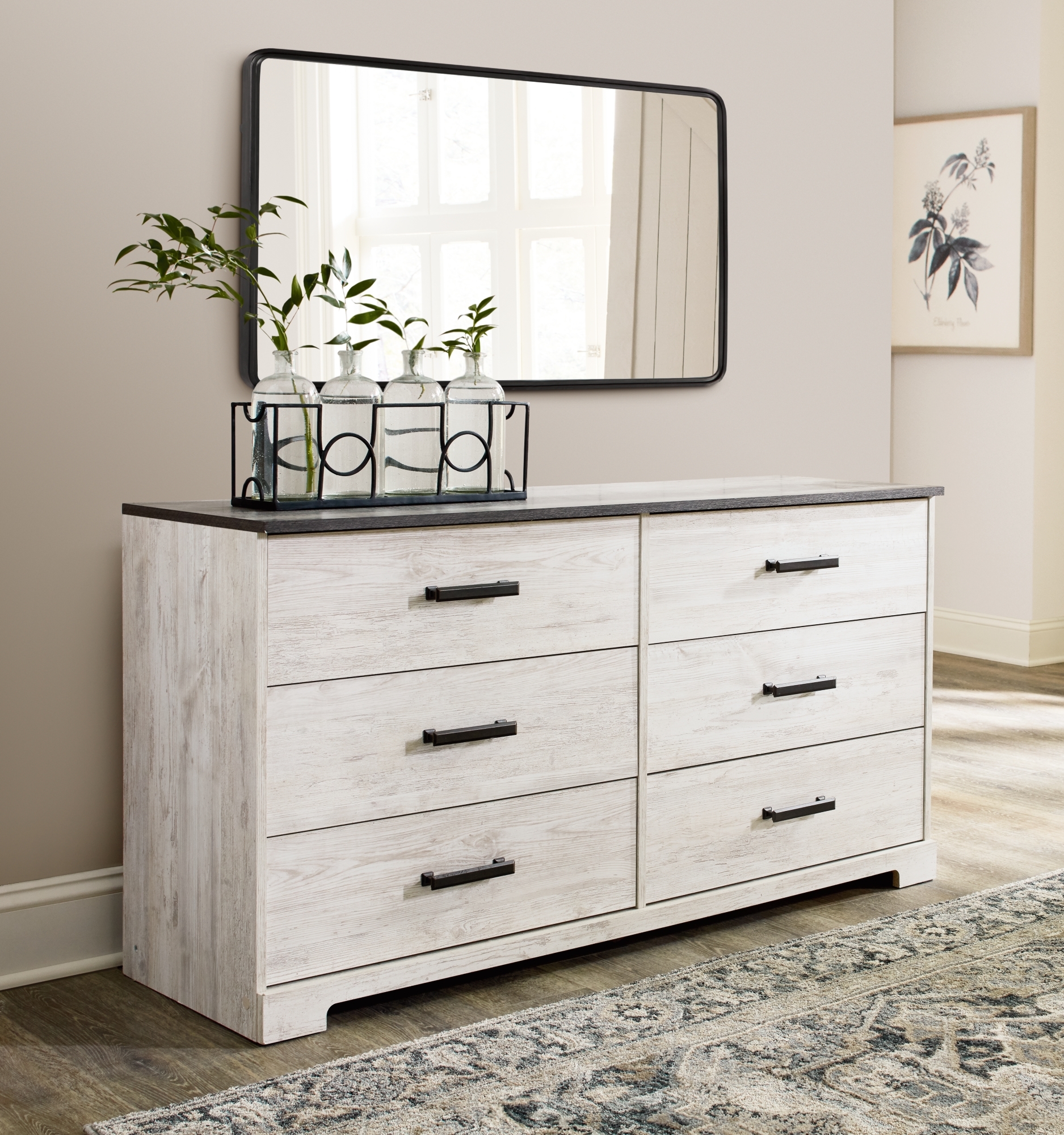 Signature Design by Ashley Shawburn Six Drawer Dresser