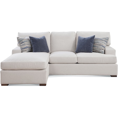 Sofa with Reversible Ottoman