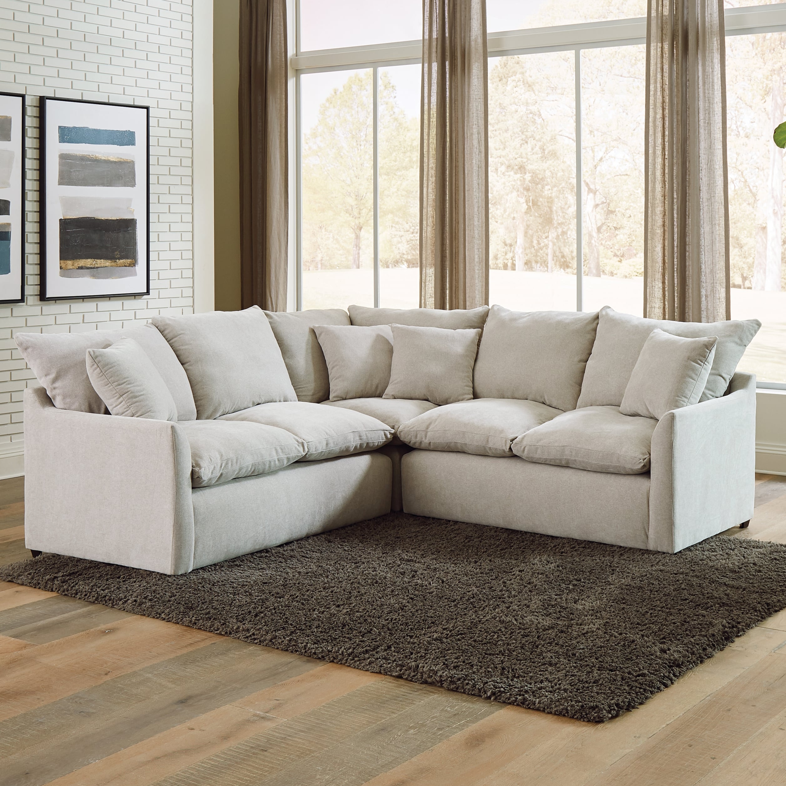 3-Piece Sectional Sofa