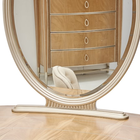 Vanity and Mirror Set