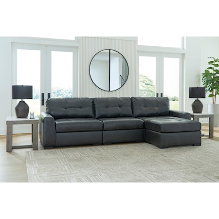 4-Piece Modular Sectional with Chaise