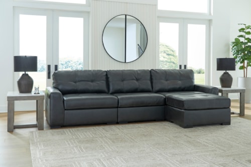 4-Piece Modular Sectional with Chaise
