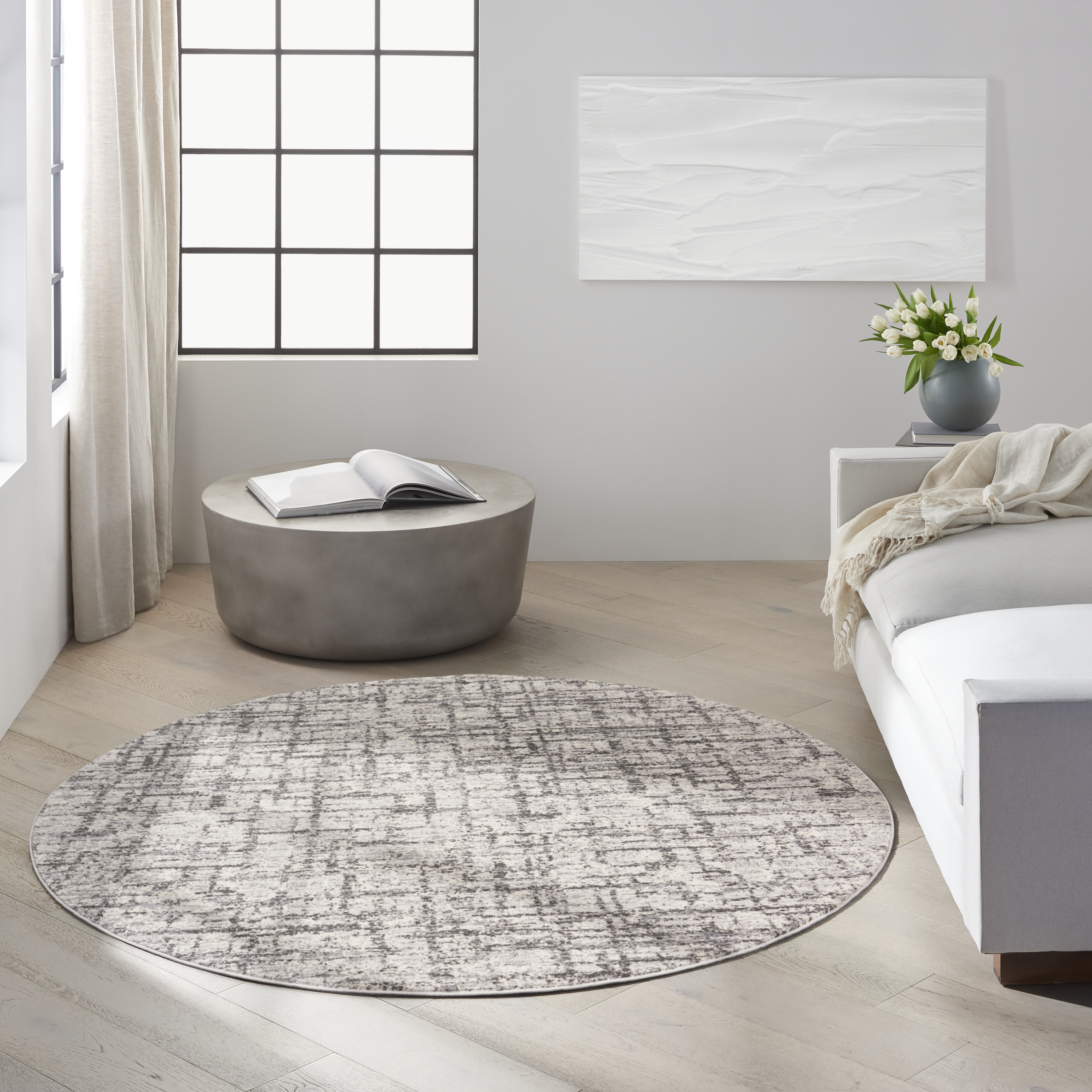Calvin Klein Home by Nourison Ck950 Rush 6' Rug