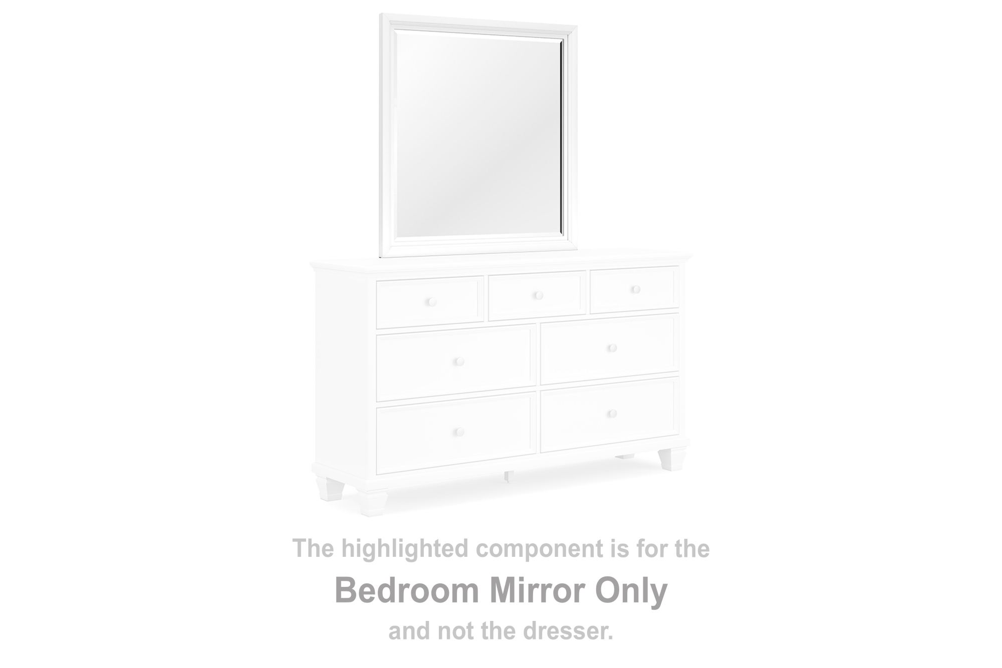 Signature Design by Ashley Fortman Bedroom Mirror