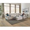 Jackson Furniture 1345 Harper 4-Piece Sectional Sofa