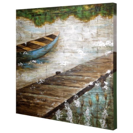 Dock Wooden Wall Art
